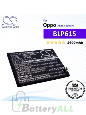 CS-OPA370SL For Oppo Phone Battery Model BLP615