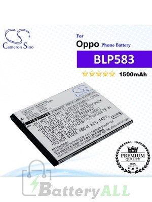 CS-OPF700SL For Oppo Phone Battery Model BLP583