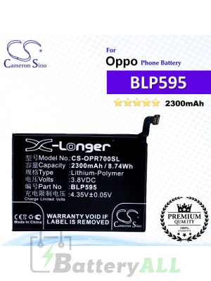 CS-OPR700SL For Oppo Phone Battery Model BLP595