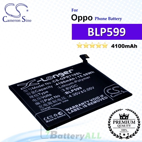 CS-OPR710SL For Oppo Phone Battery Model BLP599