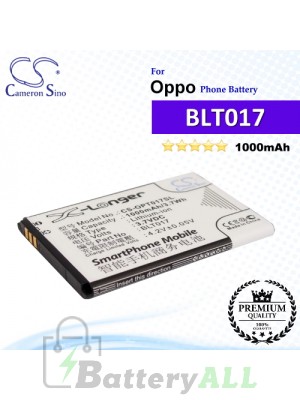 CS-OPT017SL For Oppo Phone Battery Model BLT017