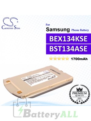 CS-I700SL For Samsung Phone Battery Model BEX134KSE / BST134ASE
