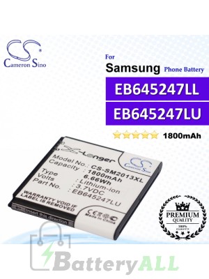 CS-SM2013XL For Samsung Phone Battery Model EB645247LL / EB645247LU