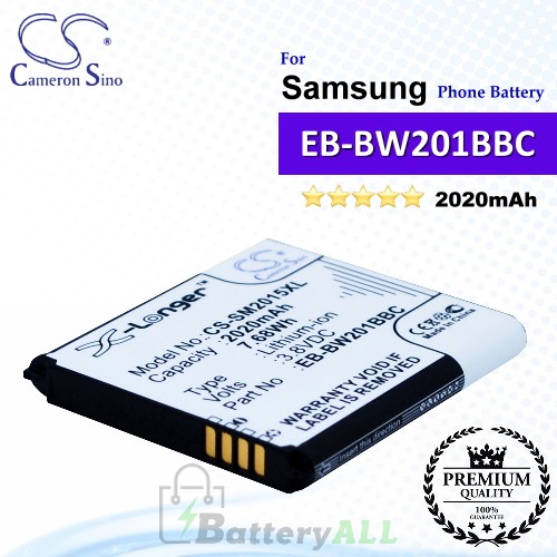 CS-SM2015XL For Samsung Phone Battery Model EB-BW201BBC
