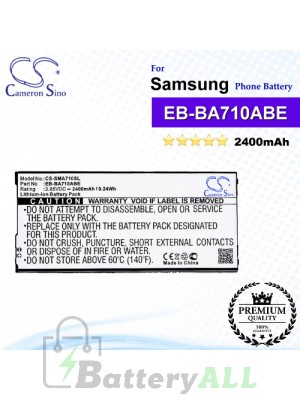 CS-SMA710SL For Samsung Phone Battery Model EB-BA710ABE