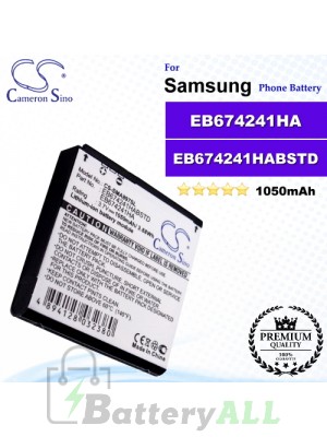 CS-SMA897SL For Samsung Phone Battery Model EB674241HA / EB674241HABSTD