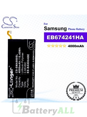 CS-SMA900SL For Samsung Phone Battery Model EB-BA900ABE