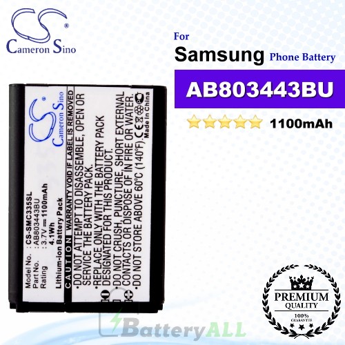 CS-SMC335SL For Samsung Phone Battery Model AB803443BU