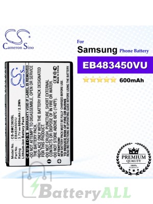 CS-SMC363SL For Samsung Phone Battery Model EB483450VU