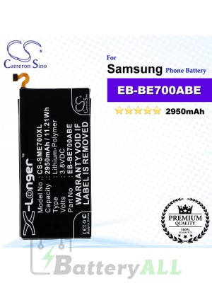 CS-SME700XL For Samsung Phone Battery Model EB-BE700ABE