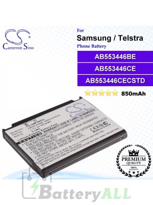 CS-SMF480SL For Samsung Phone Battery Model AB553446CA / AB553446CE / AB553446CEC / AB553446CUCSTD