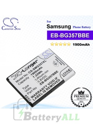 CS-SMG357XL For Samsung Phone Battery Model BG357BBU / BG357BBZ / EB-BG357BBE