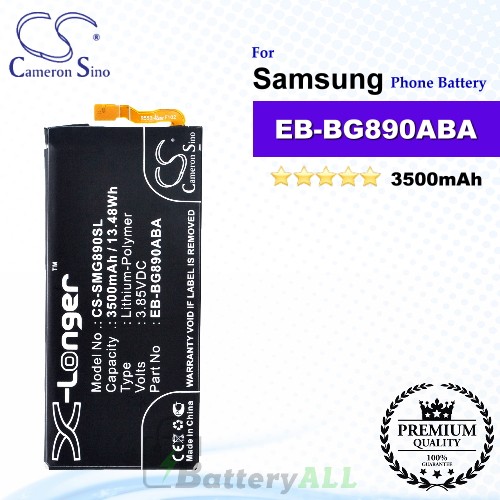CS-SMG890SL For Samsung Phone Battery Model EB-BG890ABA