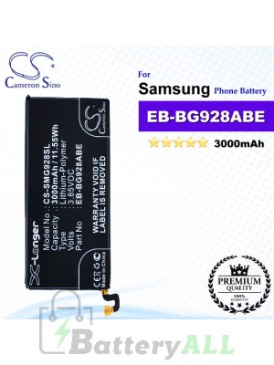 CS-SMG928SL For Samsung Phone Battery Model EB-BG928ABE / GH43-04526A / GH43-04526B