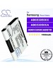 CS-SMI200XL For Samsung Phone Battery Model AB653850CA / AB653850CC / AB653850CABSTD