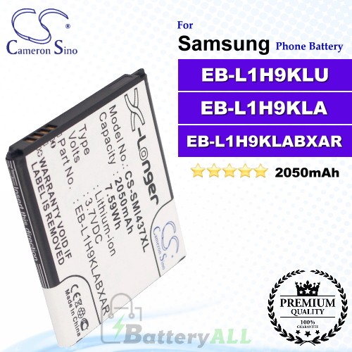 CS-SMI437XL For Samsung Phone Battery Model EB-L1H9KLU / EB-L1H9KLA / EB-L1H9KLABXAR