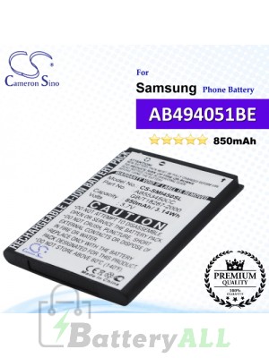 CS-SMI450SL For Samsung Phone Battery Model AB494051BE