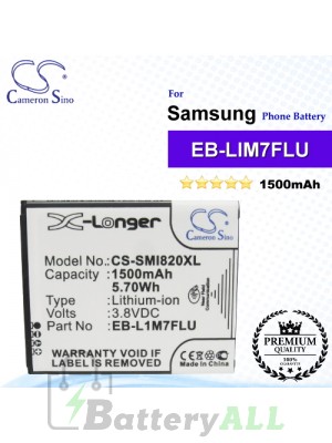CS-SMI820XL For Samsung Phone Battery Model EB-F1M7LU / EB-L1M7FLU
