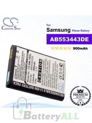 CS-SML760SL For Samsung Phone Battery Model AB553443DE