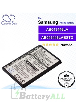 CS-SMT619SL For Samsung Phone Battery Model AB043446LA / AB043446LABSTD