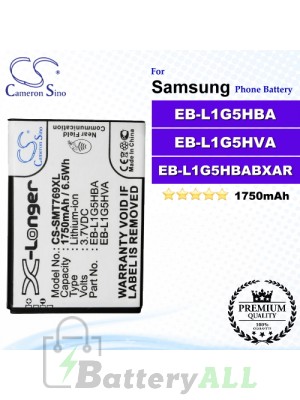 CS-SMT769XL For Samsung Phone Battery Model EB-L1G5HBA / EB-L1G5HBABXAR / EB-L1G5HVA
