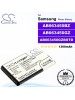 CS-SMU640SL For Samsung Phone Battery Model AB663450GZ / AB663450GZBSTD / AB663450BZ