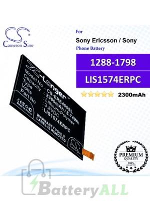 CS-ERE400SL For Sony Ericsson / Sony Phone Battery Model 1288-1798 / LIS1574ERPC