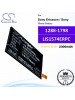 CS-ERE400SL For Sony Ericsson / Sony Phone Battery Model 1288-1798 / LIS1574ERPC