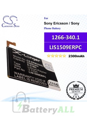 CS-ERM350SL For Sony Ericsson / Sony Phone Battery Model 1266-340.1 / LIS1509ERPC