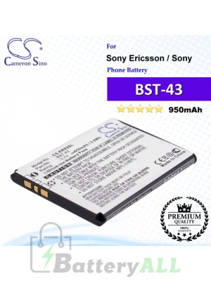 CS-ERX2SL For Sony Ericsson Phone Battery Model BST-43