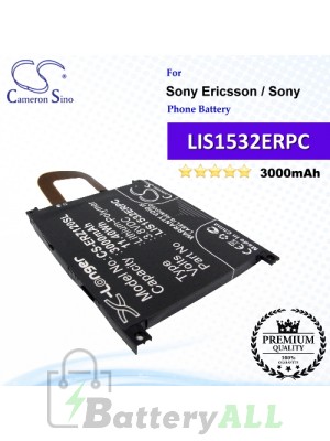 CS-ERZ120SL For Sony Ericsson / Sony Phone Battery Model LIS1532ERPC