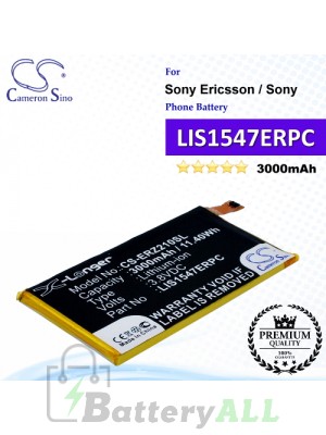 CS-ERZ210SL For Sony Ericsson / Sony Phone Battery Model LIS1547ERPC