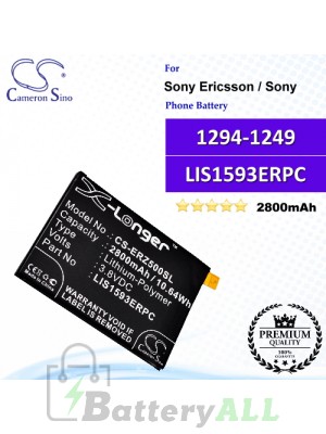 CS-ERZ500SL For Sony Ericsson / Sony Phone Battery Model 1294-1249 / LIS1593ERPC