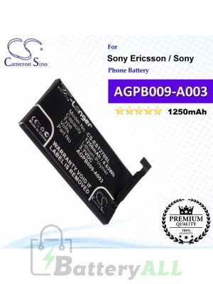 CS-EST270SL For Sony Ericsson / Sony Phone Battery Model AGPB009-A003