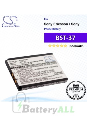 CS-K750SL For Sony Ericsson Phone Battery Model BST-37