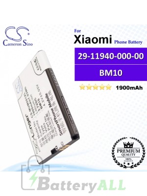 CS-MUM001XL For Xiaomi Phone Battery Model 29-11940-000-00 / BM10