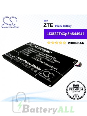 CS-ZNX501SL For ZTE Phone Battery Model Li3822T43p3h844941