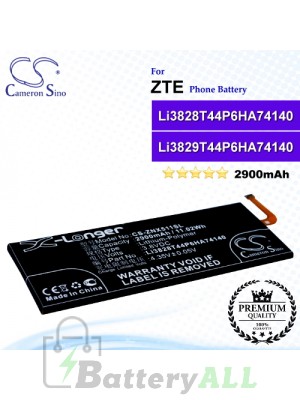 CS-ZNX511SL For ZTE Phone Battery Model Li3829T44P6HA74140