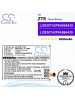CS-ZTG111SL For ZTE Phone Battery Model LI3830T43P6H866439 / Li3830T43P6h966439