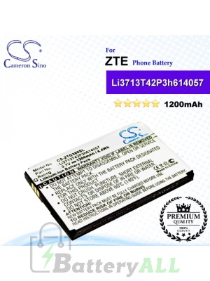 CS-ZTG380SL For ZTE Phone Battery Model Li3713T42P3h614057