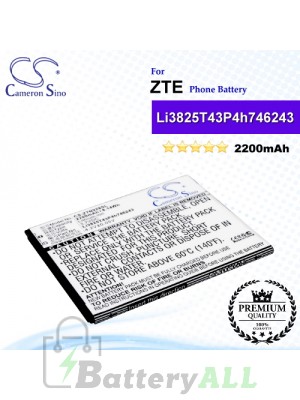 CS-ZTN928SL For ZTE Phone Battery Model Li3825T43P4h746243