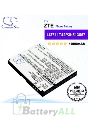 CS-ZTT800SL For ZTE Phone Battery Model Li3711T42P3h513857