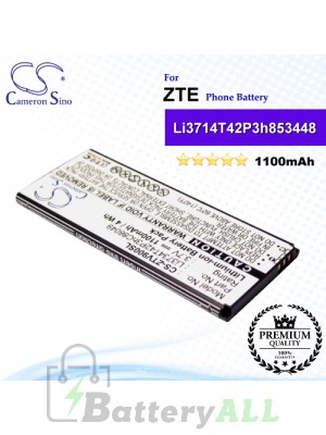 CS-ZTV900SL For ZTE Phone Battery Model Li3714T42P3h853448