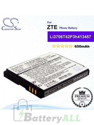 CS-ZTX760SL For ZTE Phone Battery Model Li3706T42P3h413457