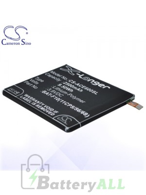 CS Battery for Acer BAT-F10(11CP5/56/68) / KT.0010S.012 Battery PHO-ACE600SL