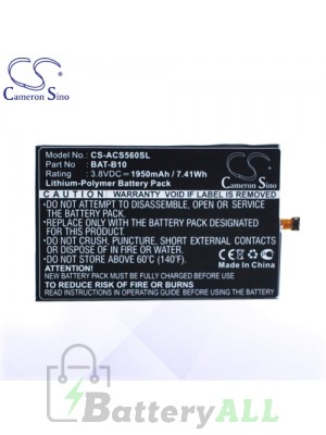CS Battery for Acer BAT-B10 / PGF295686HT / KT.0010S.013 Battery PHO-ACS560SL