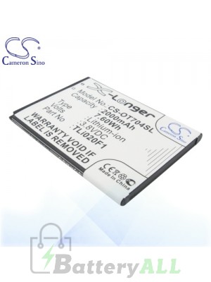 CS Battery for Alcatel OT-5017B / OT-5042 / OT-5042A / OT-5042D Battery PHO-OT704SL