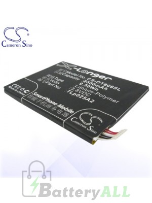 CS Battery for Alcatel CAC2500013C2 / TLp025A2 / TLp025A4 Battery PHO-OT808SL