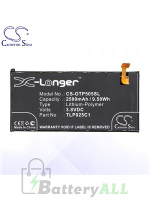 CS Battery for Alcatel One Touch Pop 4 Plus Battery PHO-OTP505SL