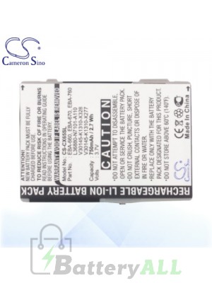 CS Battery for Siemens C65 / C65v / C66 / C70 / C71 / C72 / C75 Battery PHO-CX65SL